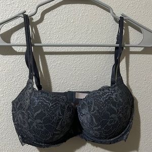 Pink Victoria Secret Push Up Lace Bra